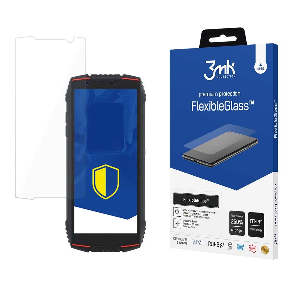 3mk FlexibleGlassTM hybridglas til Cubot King Kong Mini 3