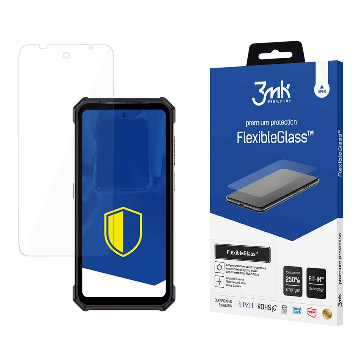 3mk FlexibleGlassTM hybridglas til Ulefone Armor 24