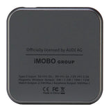 Audi Big Logo sammenklappelig induktiv oplader 3in10 - grå