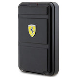 Powerbank Ferrari Metal Logo MagSafe induction 15W 10000 mAh with stand function - black