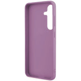 Guess Glitter Script case for Samsung Galaxy S24+ - purple