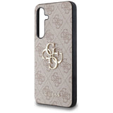 Guess 4G Big Metal Logo-hylster til Samsung Galaxy A35 - pink