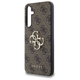 Guess 4G Big Metal Logo-hylster til Samsung Galaxy A55 - brun