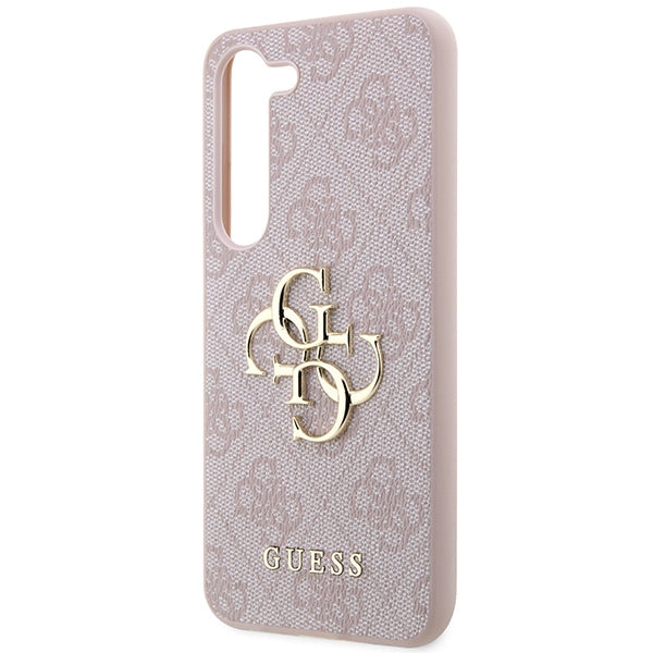 Guess 4G Big Metal Logo-hylster til Samsung Galaxy A55 - pink