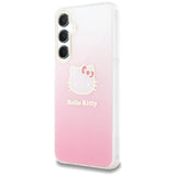 Hello Kitty IML Gradient Electrop Kitty Head case for Samsung Galaxy A55 - pink