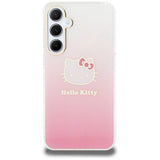 Hello Kitty IML Gradient Electrop Kitty Head case for Samsung Galaxy A55 - pink