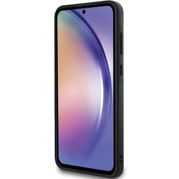 Hello Kitty Metal Logo Kitty Head case for Samsung Galaxy A55 - black