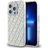 Karl Lagerfeld IML Fullover Logo case for iPhone 15 Pro - gold
