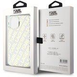 Karl Lagerfeld IML Fullover Logo case for iPhone 15 / 14 / 13 - gold