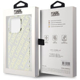 Karl Lagerfeld IML Fullover Logo case for iPhone 15 Pro Max - gold