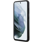 Karl Lagerfeld 3D Rubber Glitter Logo case for Samsung Galaxy S24 - black