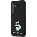 Karl Lagerfeld Silicone Choupette case for Samsung Galaxy A35 - black