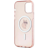 Karl Lagerfeld IML Choupette MagSafe case for iPhone 12/12 Pro - pink