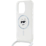 Karl Lagerfeld IML Choupette Head & Cord MagSafe case for iPhone 14 Pro - transparent
