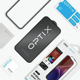 Uniq Optix Vivid glas til iPhone 15 / 14 Pro med applikator