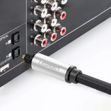 Ugreen AV108 10540 optisk Toslink/SPDIF-kabel 2m - grå