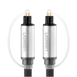 Ugreen AV108 10540 optisk Toslink/SPDIF-kabel 2m - grå