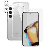 PanzerGlass Bundle 3in1 Gennemsigtige Case + Film + Kamerabeskytter til Samsung Galaxy S23