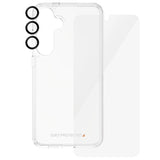 PanzerGlass Bundle 3in1 sæt gennemsigtigt etui + folie + kameraomslag til Samsung Galaxy S24+