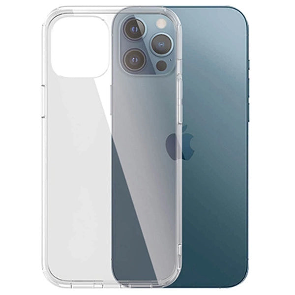 PanzerGlass ClearCase antibakteriel Military Grade certificeret sag til iPhone 12 Pro Max - gennemsigtig
