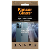 PanzerGlass ClearCase antibakteriel Military Grade certificeret sag til iPhone 12 Pro Max - gennemsigtig
