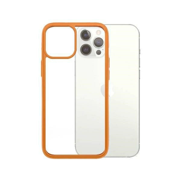 PanzerGlass ClearCase til iPhone 12 Pro Max - gennemsigtig orange