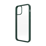 PanzerGlass ClearCase til iPhone 12 Pro Max - gennemsigtig og grøn
