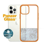 PanzerGlass ClearCase til iPhone 12 / 12 Pro - gennemsigtig orange