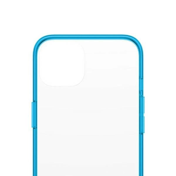 PanzerGlass ClearCase antibakteriel beholder med Military Grade certifikat til iPhone 13 / 14 / 15 - gennemsigtig blå