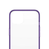 PanzerGlass ClearCase antibakteriel beholder med Military Grade certifikat til iPhone 13 / 14 / 15 - gennemsigtig lilla