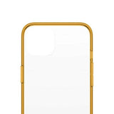 PanzerGlass ClearCase antibakteriel beholder med Military Grade certifikat til iPhone 13 / 14 / 15 - gennemsigtig gul