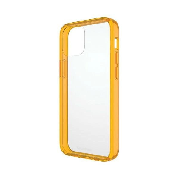 PanzerGlass ClearCase Antibakteriel Military Grade Certified Case til iPhone 13 Mini - Gult gennemsigtigt