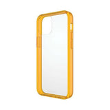 PanzerGlass ClearCase Antibakteriel Military Grade Certified Case til iPhone 13 Mini - Gult gennemsigtigt