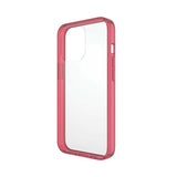 PanzerGlass ClearCase antibakteriel Military Grade certificeret sag til iPhone 13 Pro - gennemsigtig pink