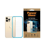 PanzerGlass ClearCase Antibakteriel Military Grade Certified Case til iPhone 13 Pro Max - Transparent Blue