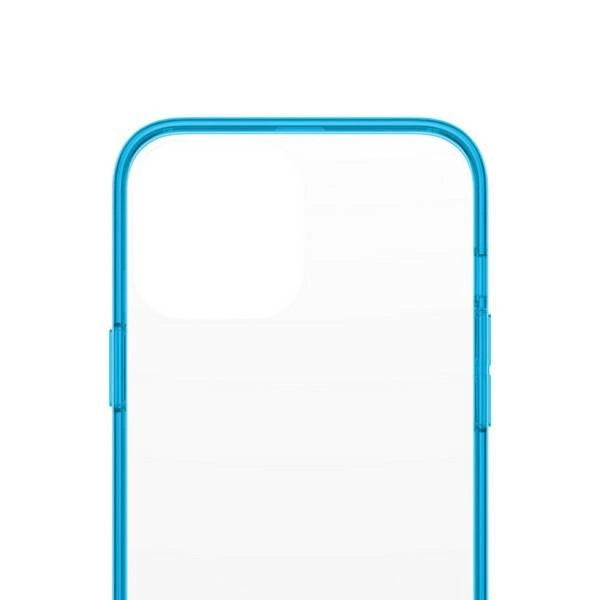 PanzerGlass ClearCase Antibakteriel Military Grade Certified Case til iPhone 13 Pro Max - Transparent Blue