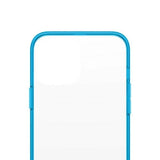 PanzerGlass ClearCase Antibakteriel Military Grade Certified Case til iPhone 13 Pro Max - Transparent Blue