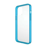 PanzerGlass ClearCase Antibakteriel Military Grade Certified Case til iPhone 13 Pro Max - Transparent Blue