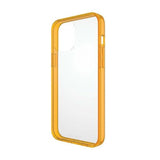 PanzerGlass ClearCase Antibakteriel Military Grade Certified Case til iPhone 13 Pro Max - Gult gennemsigtigt