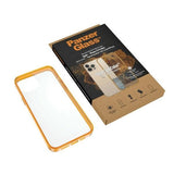 PanzerGlass ClearCase Antibakteriel Military Grade Certified Case til iPhone 13 Pro Max - Gult gennemsigtigt