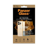 PanzerGlass ClearCase Antibakteriel Military Grade Certified Case til iPhone 13 Pro Max - Gult gennemsigtigt