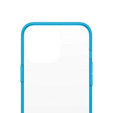PanzerGlass ClearCase Antibakteriel Military Grade Certified Case til iPhone 13 Pro - Transparent Blue