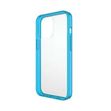PanzerGlass ClearCase Antibakteriel Military Grade Certified Case til iPhone 13 Pro - Transparent Blue
