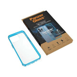 PanzerGlass ClearCase Antibakteriel Military Grade Certified Case til iPhone 13 Pro - Transparent Blue