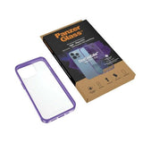 PanzerGlass ClearCase antibakteriel Military Grade certificeret sag til iPhone 13 Pro - gennemsigtig lilla