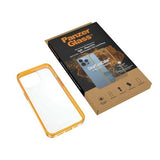 PanzerGlass ClearCase Antibakteriel Military Grade Certified Case til iPhone 13 Pro - Gult gennemsigtigt