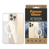 PanzerGlass HardCase med MagSafe Antibacterial Military Grade Certified Case til iPhone 13 Pro Max - Transparent
