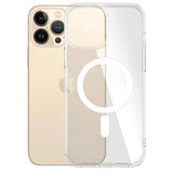 PanzerGlass HardCase med MagSafe Antibacterial Military Grade Certified Case til iPhone 13 Pro Max - Transparent