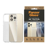 PanzerGlass HardCase antibakteriel Military Grade certificeret sag til iPhone 14 Pro Max - gennemsigtig