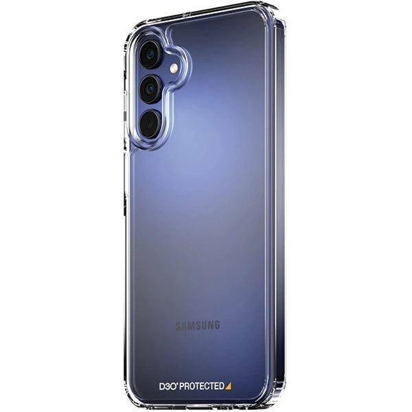 PanzerGlass HardCase med D3O® Bio og Military Grade Certification til Samsung Galaxy A15 / A15 5G - Transparent
